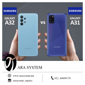 مقایسه گلکسی A31 و A32